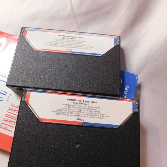 Vintage Bruce Jenner Finding the Champion Within A Step by Step Cassette Tapes - Picture 5 of 8